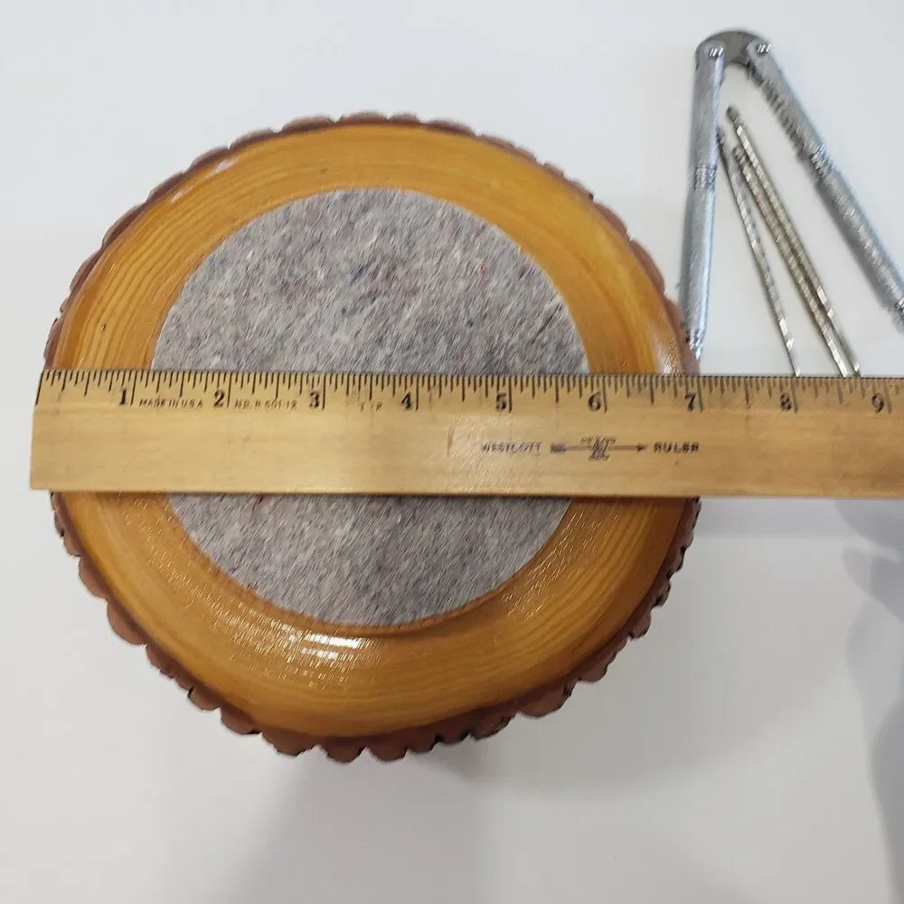 Vintage wooden nutcracker bowl with nutcracker tools, Great condition
